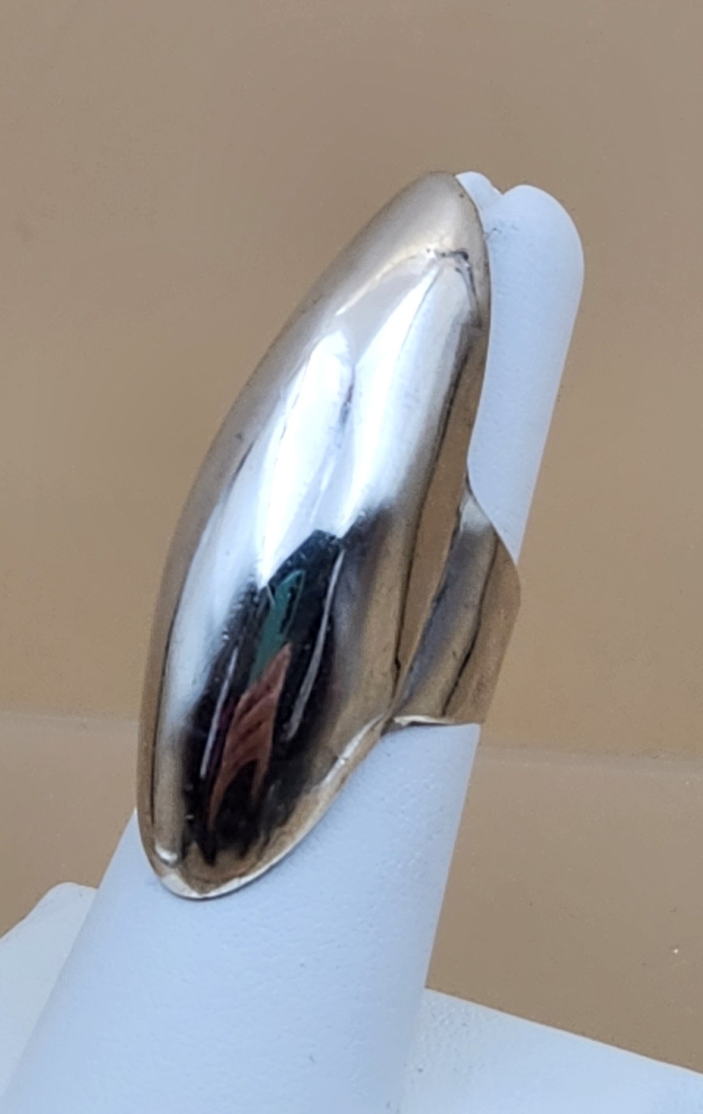Sterling Silver Dome Ring Size 5.75