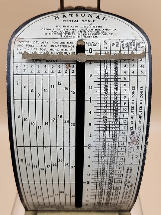 1903 PELOUZE MFG. CO. Antique National Postal Scale