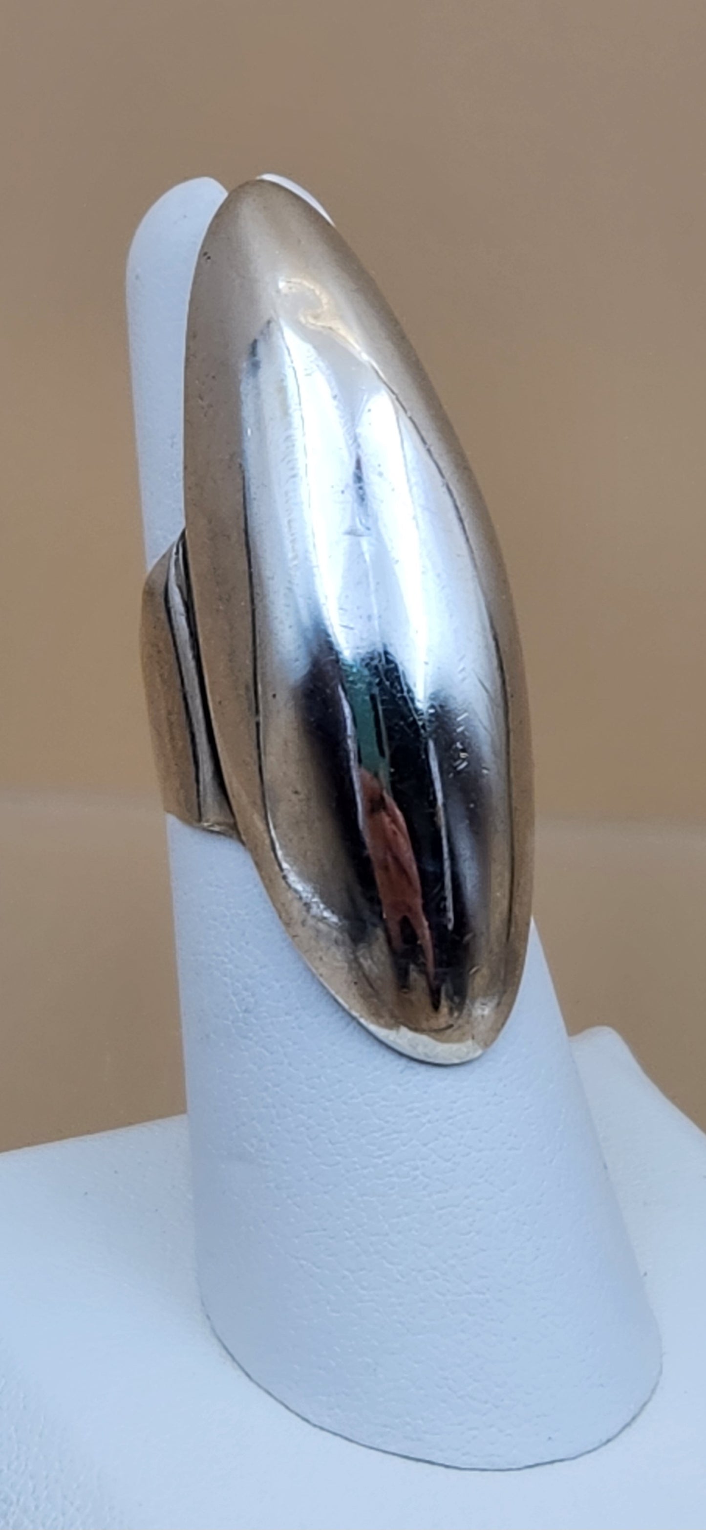 Sterling Silver Dome Ring Size 5.75