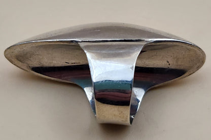 Sterling Silver Dome Ring Size 5.75