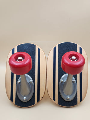 Pottery Barn Skateboard Coat/Robe/Towel Hook Set of 2