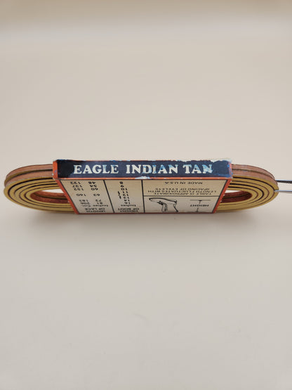EAGLE INDIAN TAN Vintage 54" Leather Boot Laces