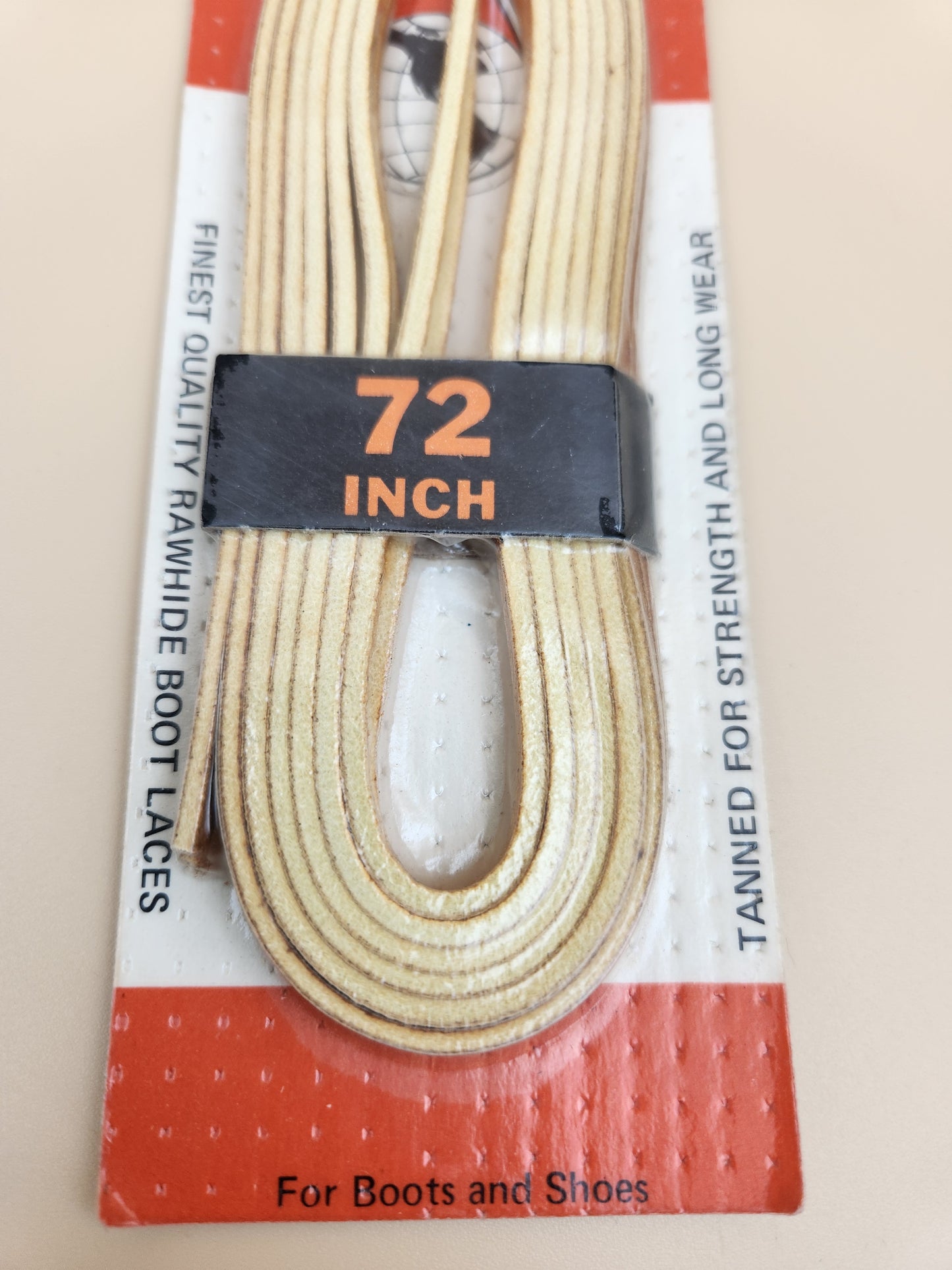 EAGLE 72" Vintage Leather Boot Laces NOS