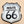 KWC Vintage Route 66 Black and White Ashtray