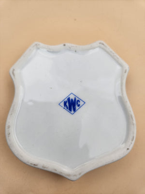KWC Vintage Route 66 Black and White Ashtray