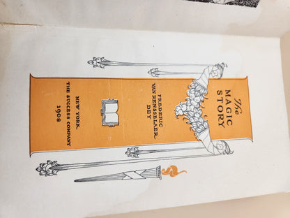 1908 Antique " The Magic Book" by Frederic Van Rensselaer Dey/ The Success Co. New York