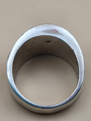 TAXCO MEXICO Sterling Silver Geometric Ring Size 6.75
