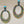 HEIDI DAUS XL Convertible Hoop/Swarovski Crystal Multi-color Earrings
