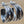 Sterling Silver Hand Crafted Mexico Textured Hoop Earrings