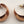Embossed Copper Hoop Earrings