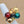 ITALIAN ART GLASS Gold Plated Sterling Silver Adjustable Ring Size 6
