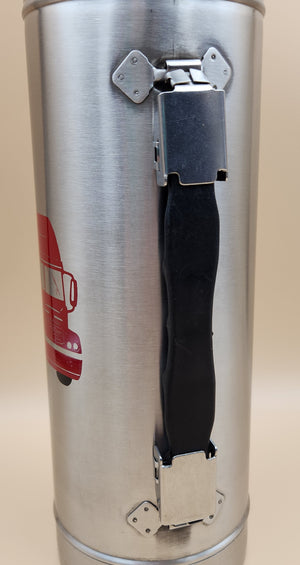 HAMP/U.S. EXPRESS ENTERPRISES TRUCKING Stainless Steel Vacuum Bottle/Hot & Cold Thermos Open Box