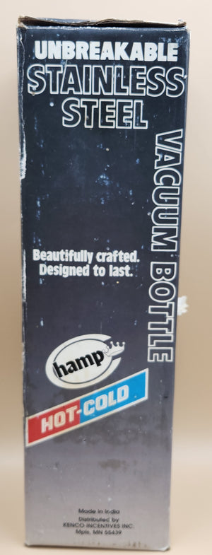 HAMP/U.S. EXPRESS ENTERPRISES TRUCKING Stainless Steel Vacuum Bottle/Hot & Cold Thermos Open Box
