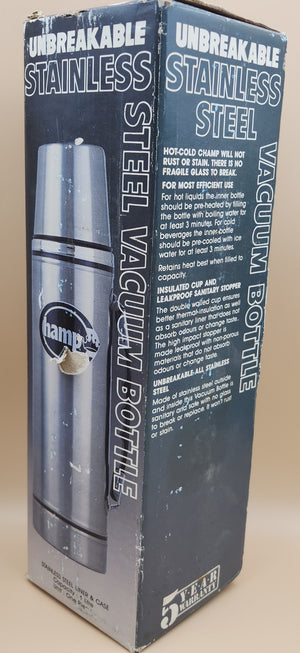 HAMP/U.S. EXPRESS ENTERPRISES TRUCKING Stainless Steel Vacuum Bottle/Hot & Cold Thermos Open Box