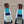 RICK & GLENDORA BOOQUA ZUNI TRIBE Inlaid Turquoise/Lapis/Spiny Oyster/Mother Of Pearl/Sterling Silver Earrings