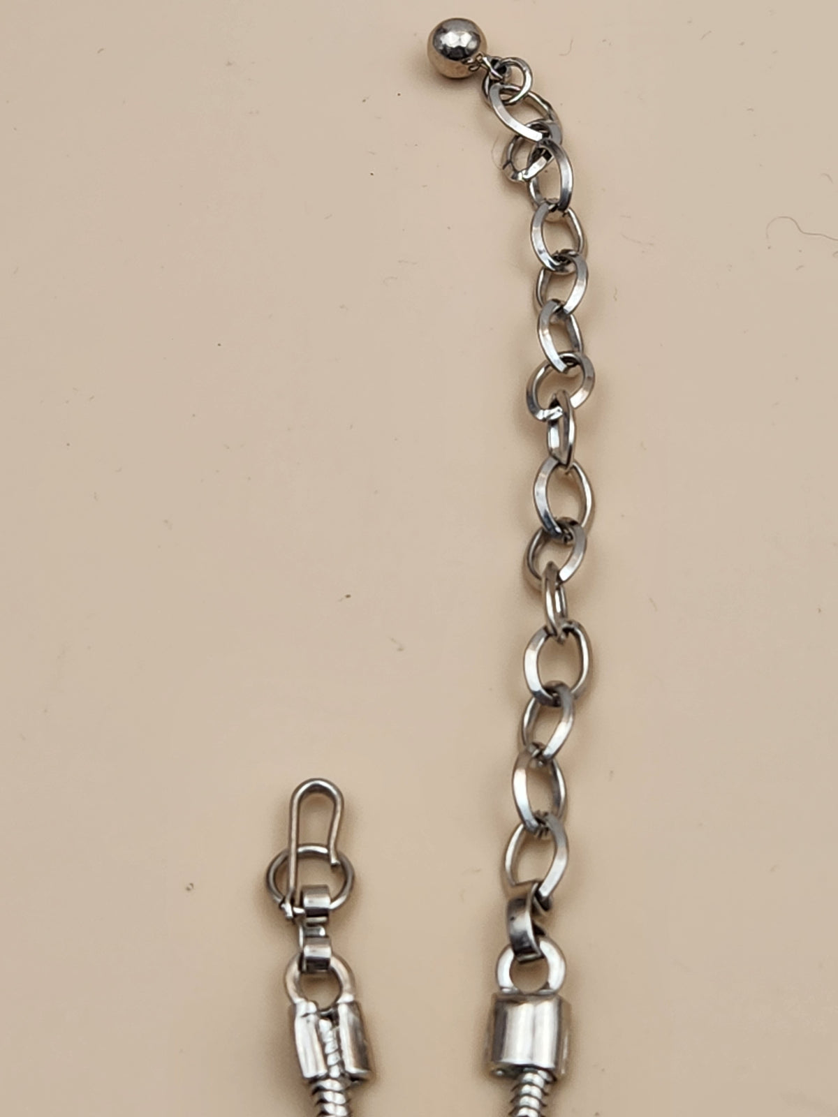 Silver Tone Bolo Style 13"-16" Adjustable Choker/Necklace