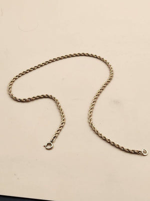 ARMBRUST INTERNATIONAL LTD. 12KGF 15" Rope Chain Necklace