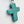 Faux Turquoise/Silver Tone/Cross Pendant/ Adjustable18