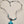 Faux Turquoise/Silver Tone/Cross Pendant/ Adjustable18