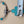 Faux Turquoise/Silver Tone/Cross Pendant/ Adjustable18