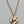 TIME AND TRU Gold Tone disc/Faux Pearl Charms on Gold Tone 18