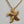 AVON Gold Tone Textured Starfish Pendant/30