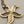 AVON Gold Tone Textured Starfish Pendant/30