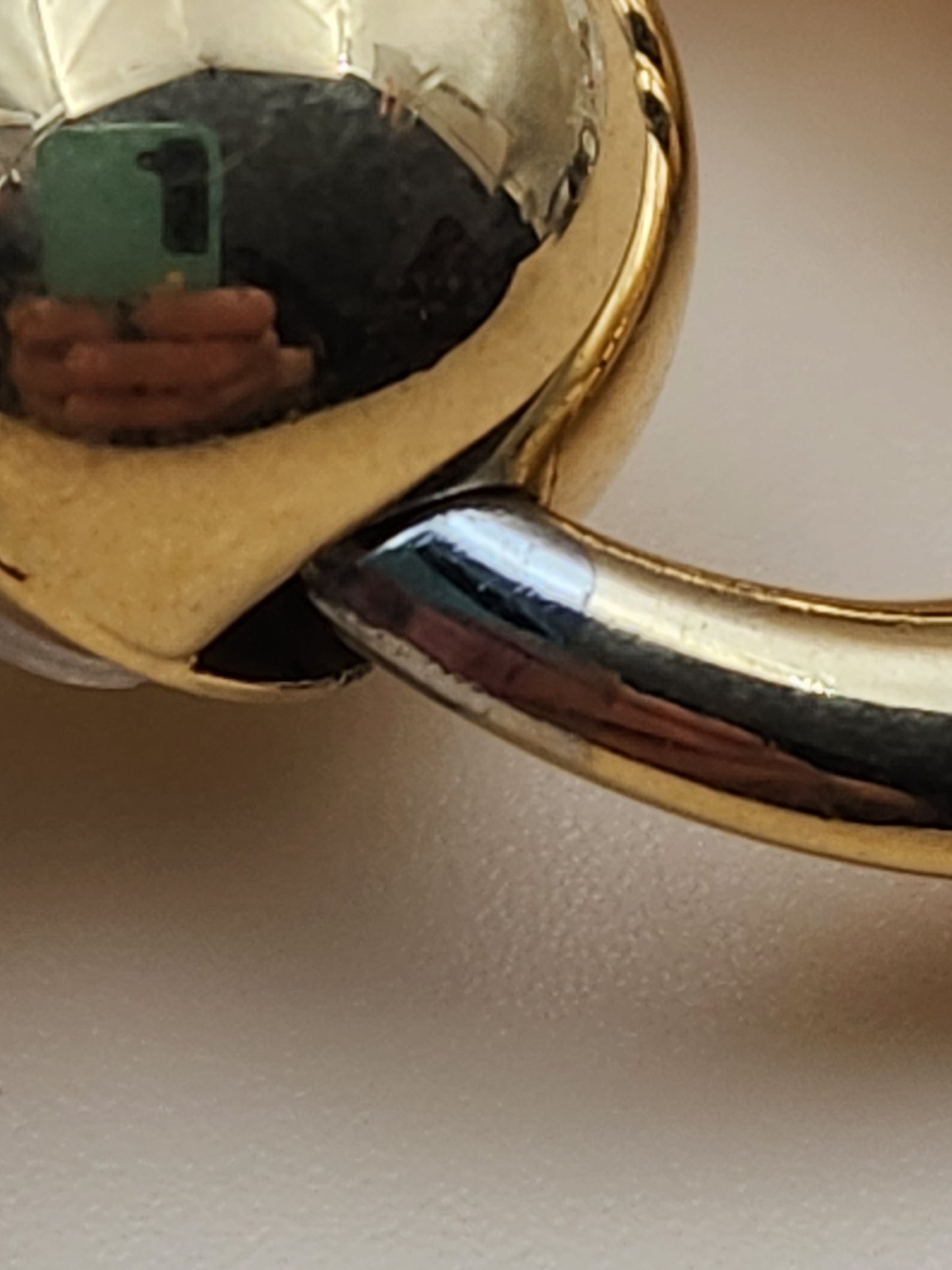 NAPIER 1980's Vintage Gold Tone Door Knockers Earrings