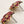 Stunning Red Enamel Gold Tone Flower Earrings