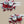Vintage Mr. And Mrs. Santa Claus Wearing Ice Skates Festive Red and White Enamel Earrings