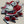 Vintage Mr. And Mrs. Santa Claus Wearing Ice Skates Festive Red and White Enamel Earrings