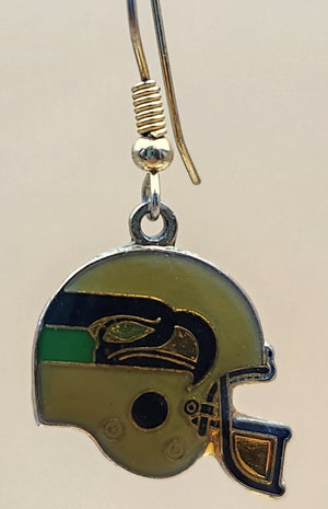 NFL SEATTLE SEAHAWKS Vintage Dangle Earrings