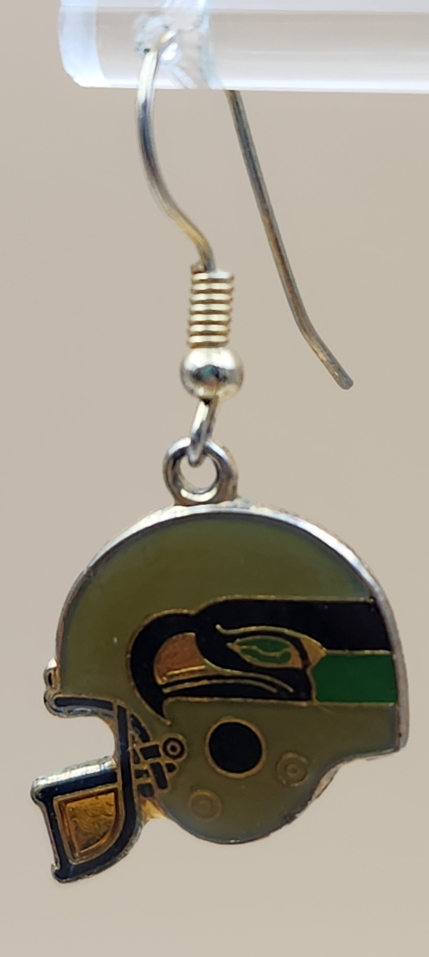 NFL SEATTLE SEAHAWKS Vintage Dangle Earrings