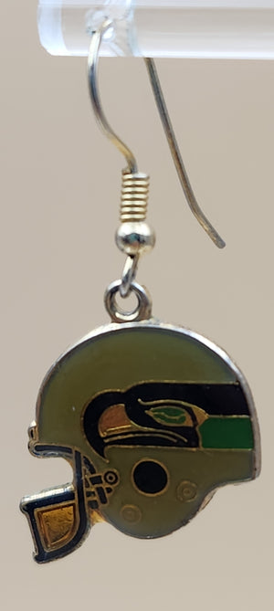 NFL SEATTLE SEAHAWKS Vintage Dangle Earrings