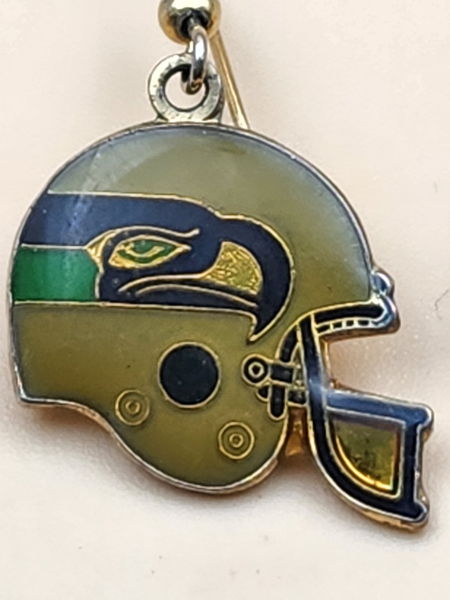 NFL SEATTLE SEAHAWKS Vintage Dangle Earrings
