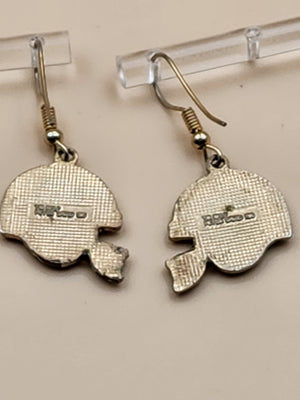 NFL SEATTLE SEAHAWKS Vintage Dangle Earrings