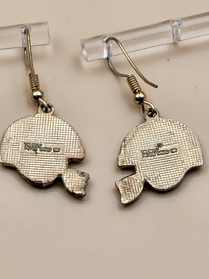 NFL SEATTLE SEAHAWKS Vintage Dangle Earrings