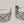 Silver Tone 1990's Vintage Quilted Design Thick Huggie Hoop Earrings