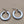HELEN ANDREWS INC. HAN Signed Sterling Silver Carved Hoop Earrings