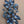 1940's-1950's Navette/Round Blue Rhinestones/ Resin Spheres 3D Layered Brooch