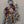 Prong Set/Marquise Cut and Chaton Rhinestones/Purple and Pink Floral Spray Brooch