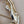 M.JENT Gold Tone Stylized Mermaid In Swirling Waves Brooch
