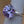 Lavender Cubic Zirconia/Portuguese Cut Solitaire/Sterling Silver  Ring Size 4.75