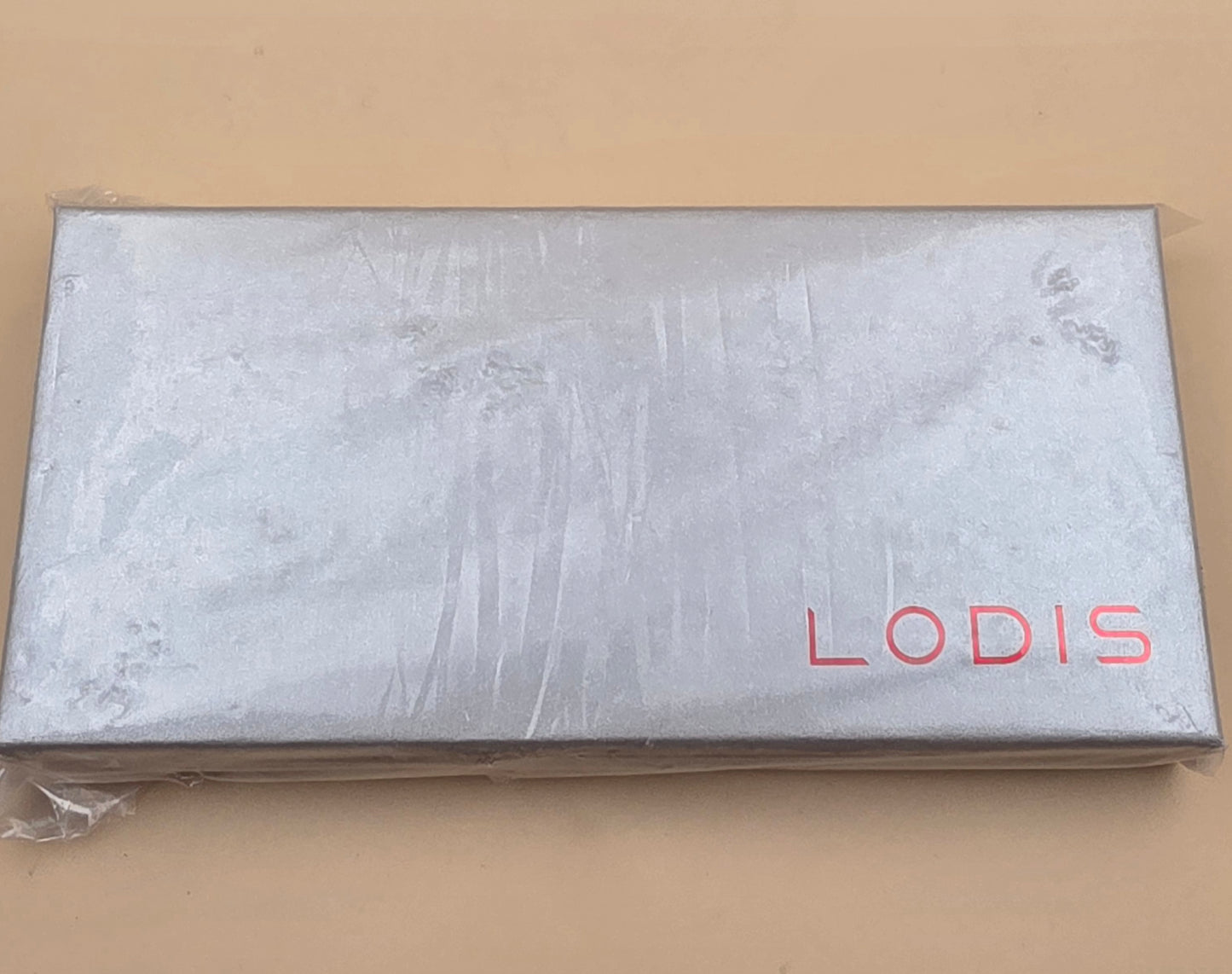 LODIS Black Leather Card Stacker and Change Purse