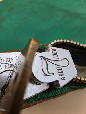A. RIFKIN CO. The Idaho First National Bank, Boise For Goodman Oil Co. Homedale, Idaho 1960's Locking Bank Bag and Key