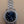 CHARLES RAYMOND Silver Tone/Rhinestone/Blue Dial Watch with Matching Bracelet and 4 Extra Links