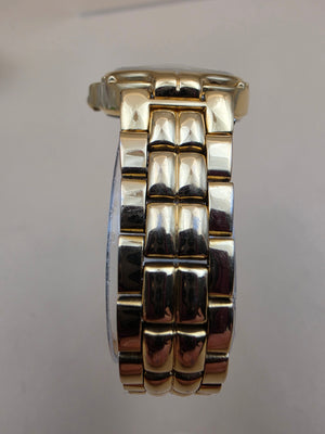 GUESS Vintage 1994 "Art Deco" Inspired Gold Tone Bracelet Watch