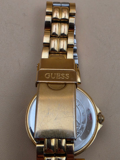 GUESS Vintage 1994 "Art Deco" Inspired Gold Tone Bracelet Watch