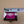 GENEVA Pink Dial/ Silver Tone Two-sided Hinged Bangle Band Women's Watch