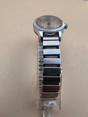 KRONATRON ELECTRA Mechanical Movement/Fluted Bezel/ Expandable Bracelet Band
